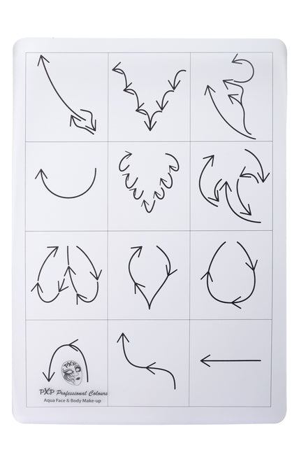 PXP Professional Colours PXP Oefenbord Transparant A4