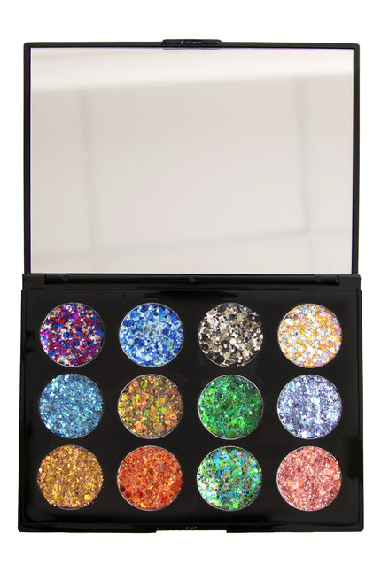 PXP Professional Colours PXP Palette L'Automne glitter creme 12 kleuren