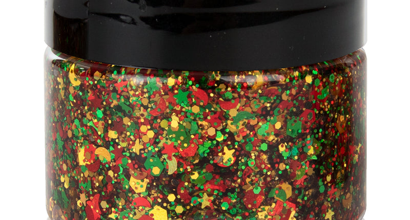 PXP Professional Colours PXP Pressed chunky glitter creme groot rood geel groen 40 ml