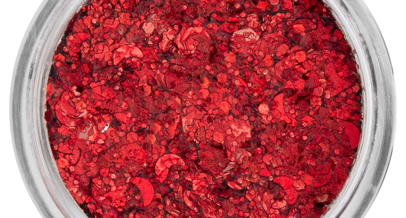 PXP Professional Colours PXP Pressed chunky glitter creme koraalrood 10 ml