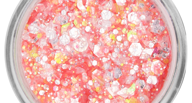 PXP Professional Colours PXP Pressed chunky glitter creme neon oranje snoepjes 10 ml