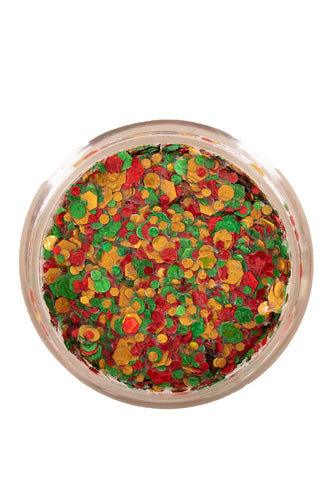 PXP Professional Colours PXP Pressed chunky glitter creme rood geel groen 10 ml