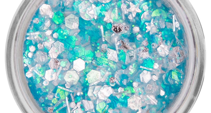 PXP Professional Colours PXP Pressed chunky glitter creme turquois candy 10 ml