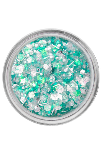PXP Professional Colours PXP Pressed chunky glitter creme zeegroen kandij 10 ml