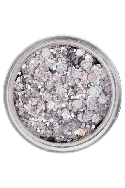 PXP Professional Colours PXP Pressed chunky glitter creme zilvervoering 10 ml