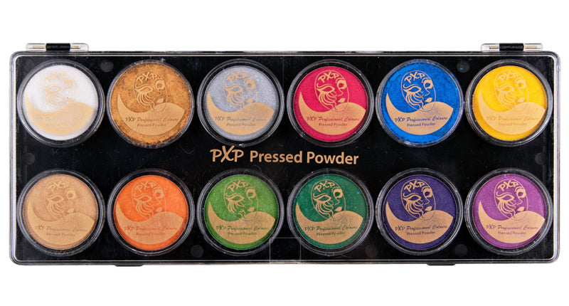PXP Professional Colours PXP Pressed powders palet 12 x 5 gram