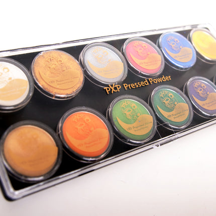 PXP Professional Colours PXP Pressed powders palet 12 x 5 gram