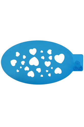 PXP Professional Colours PXP schmink sjabloon hartjes