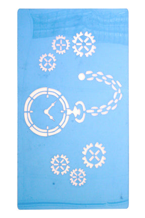 PXP Professional Colours PXP Schmink sjabloon Steampunk klok