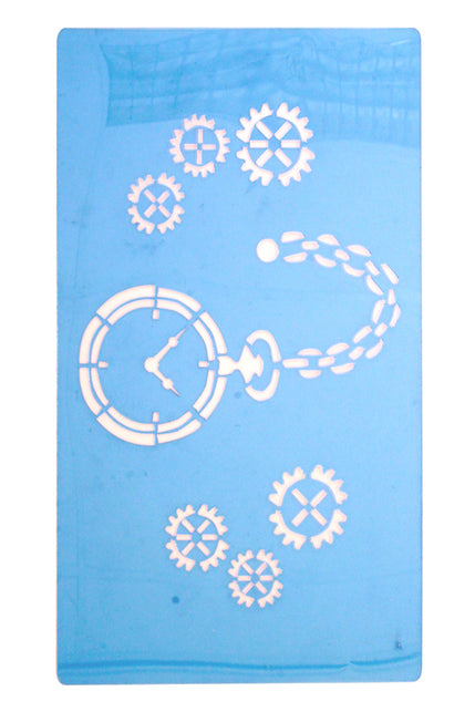 PXP Professional Colours PXP Schmink sjabloon Steampunk klok
