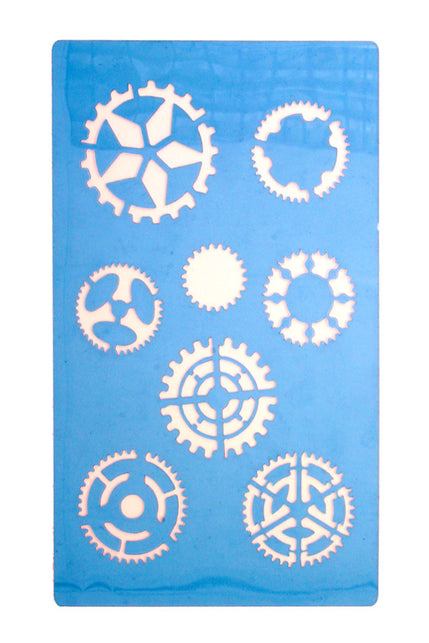 PXP Professional Colours PXP Schmink sjabloon Steampunk tandwiel