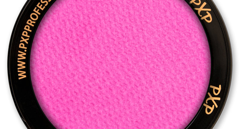 PXP schmink Brilliant Pink, helder roze waterschmink in rond potje van 10 gram voor face- en body art
