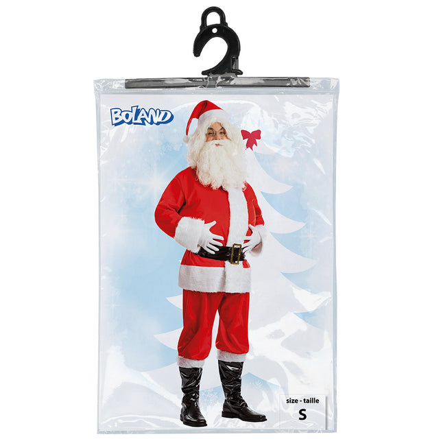 Verpakking van het kerstmanpak Diamond Santa van Boland in maat S met hanger