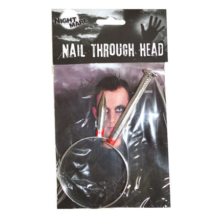 Verpakking van de tiara nagel door hoofd, Halloween accessoire van Funny Fashion