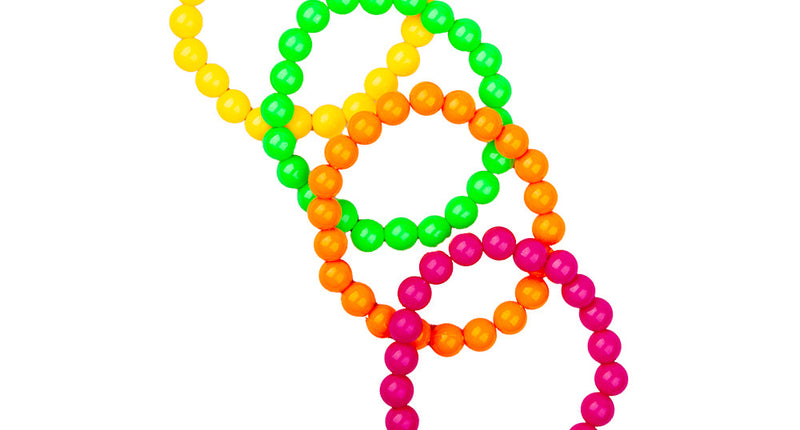 Wicked Costumes 4 stuks Neon Armbanden