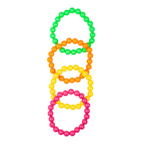 Wicked Costumes 4 stuks Neon Armbanden