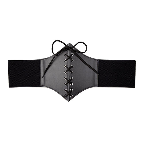 Wicked Costumes Gothic Korset Riem - Zwart