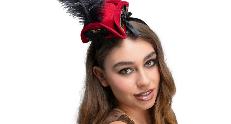 Wicked Costumes Mini Piratenhoed Deluxe