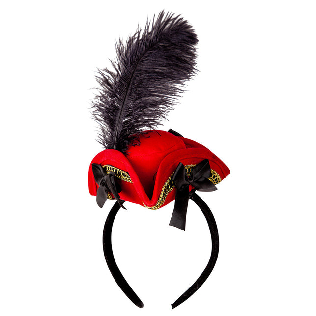Wicked Costumes Mini Piratenhoed Deluxe