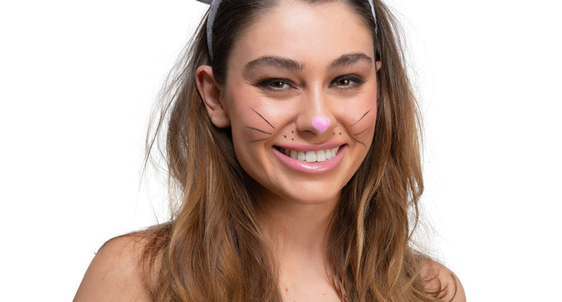 Wicked Costumes Muis Oren grijs Velours