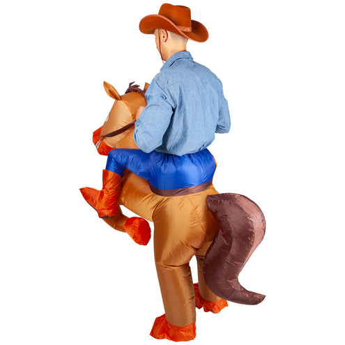 Wicked Costumes Opblaasbaar paard