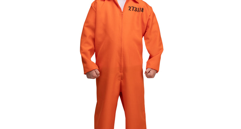 Wicked Costumes Oranje gevangene pak kinderen