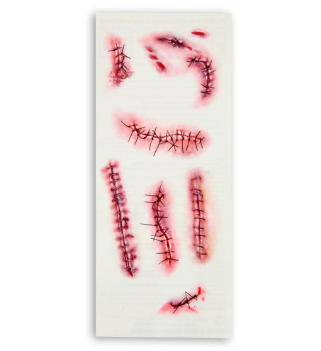 Widmann SRL 10 Tattoos met nietjes en hechtingen