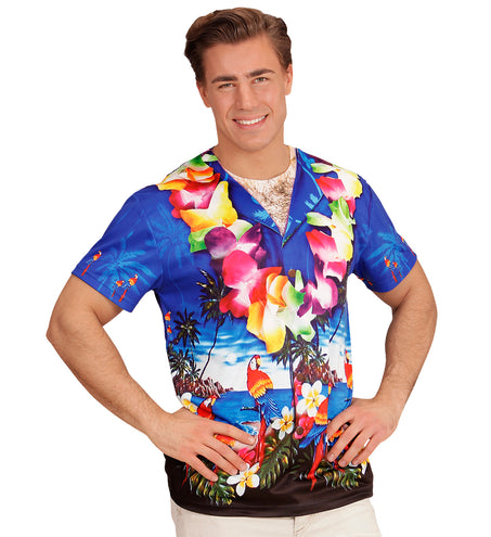 Widmann SRL 3D Hawaii t-shirt man