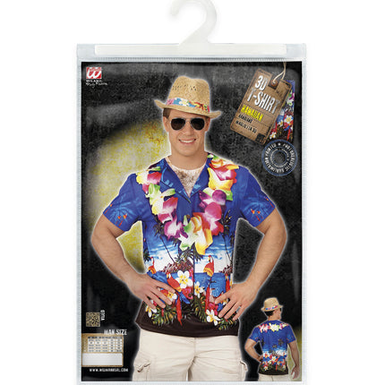 Widmann SRL 3D Hawaii t-shirt man