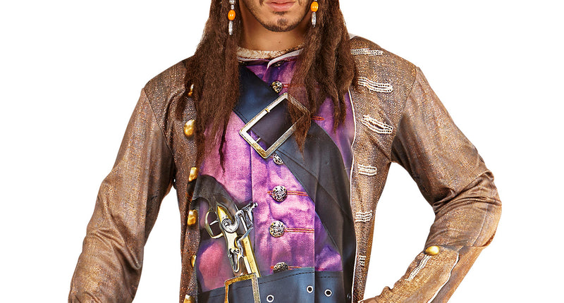 Widmann SRL 3D piratenshirt man