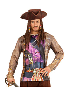 Widmann SRL 3D piratenshirt man