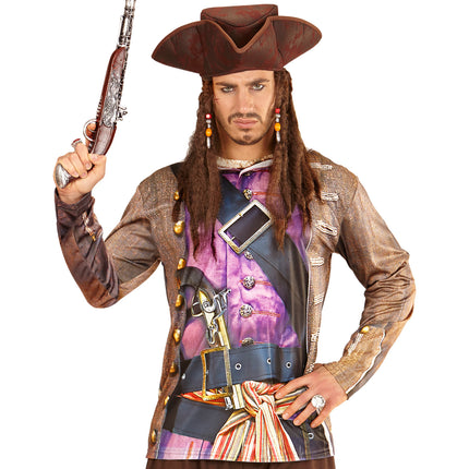 Widmann SRL 3D piratenshirt man