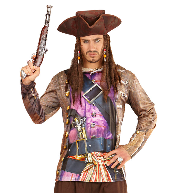 Widmann SRL 3D piratenshirt man