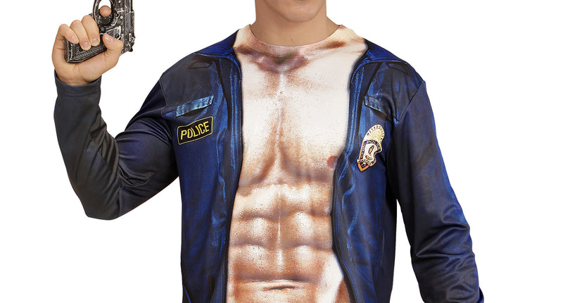 Widmann SRL 3D Politie shirt agent man