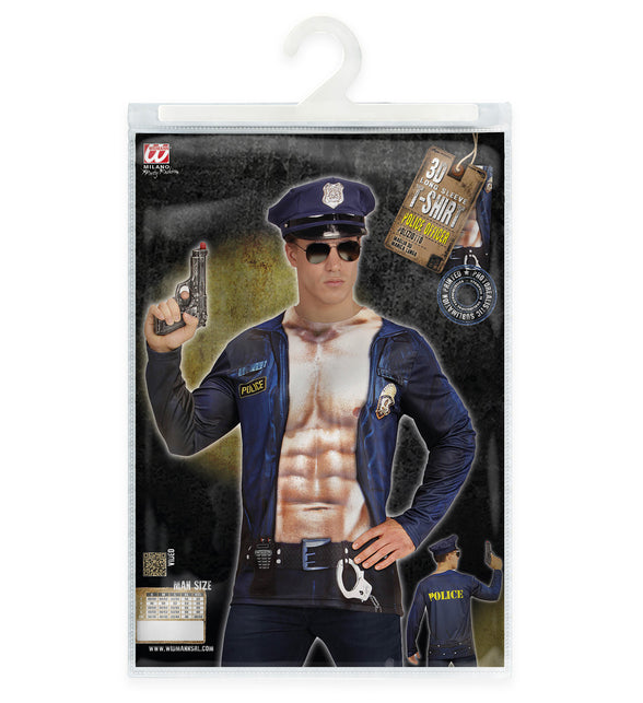 Widmann SRL 3D Politie shirt agent man