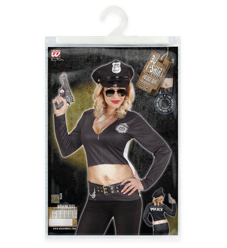 Widmann SRL 3D Politie shirt Police girl