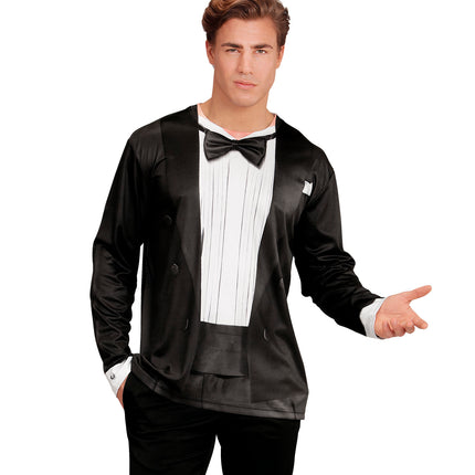 Widmann SRL 3D Smoking shirt Suit and tied