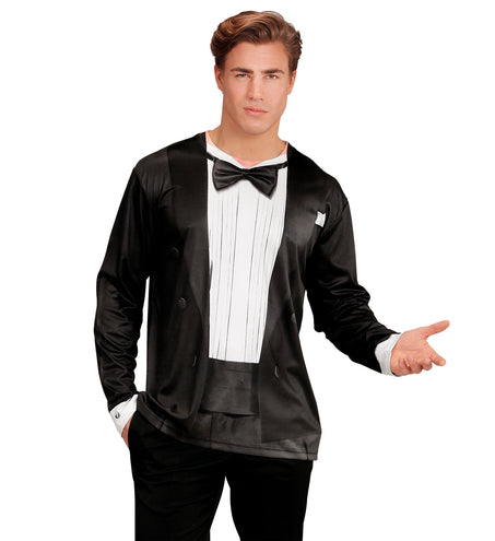 Widmann SRL 3D Smoking shirt Suit and tied