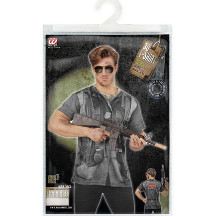 Widmann SRL 3D Soldaten shirt man