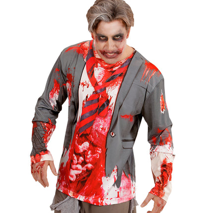 Widmann SRL 3D Zombie shirt man