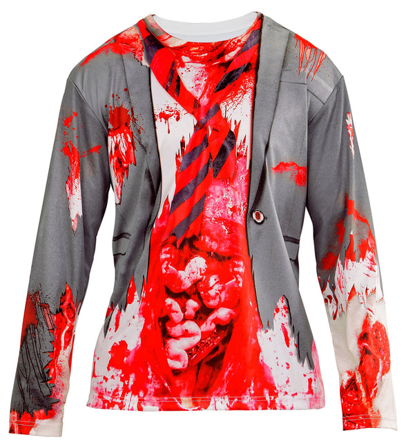 Widmann SRL 3D Zombie shirt man