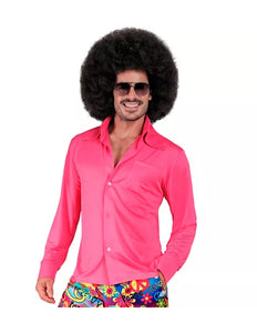 Widmann SRL 70's groovy heren shirt roze