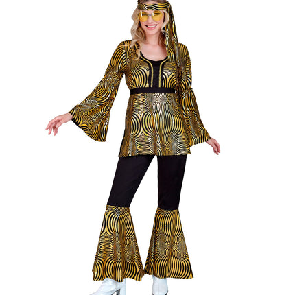 Widmann SRL 70s groovy kostuum goud Babette