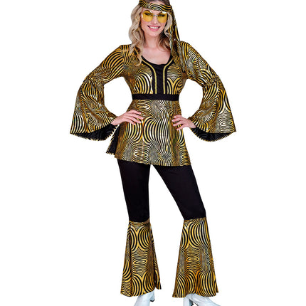 Widmann SRL 70s groovy kostuum goud Babette