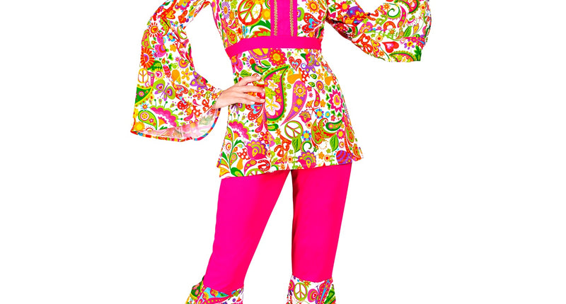 Widmann SRL 70s Hippie kostuum Annet