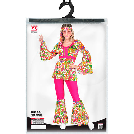 Widmann SRL 70s Hippie kostuum Annet