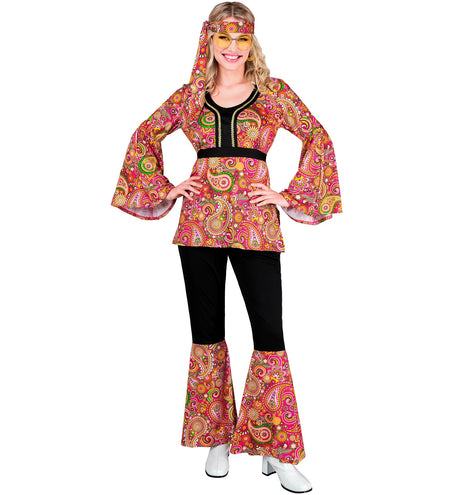 Widmann SRL 70s Hippie kostuum Fleur