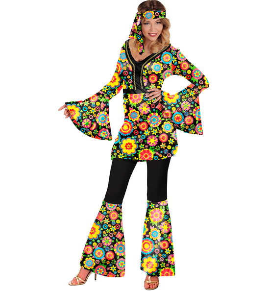 Widmann SRL 70s Hippie kostuum Linda