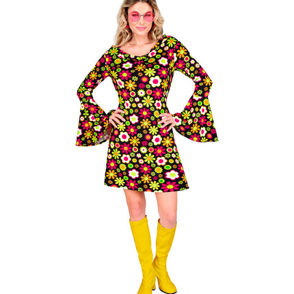 Widmann SRL 70s jurk flowers