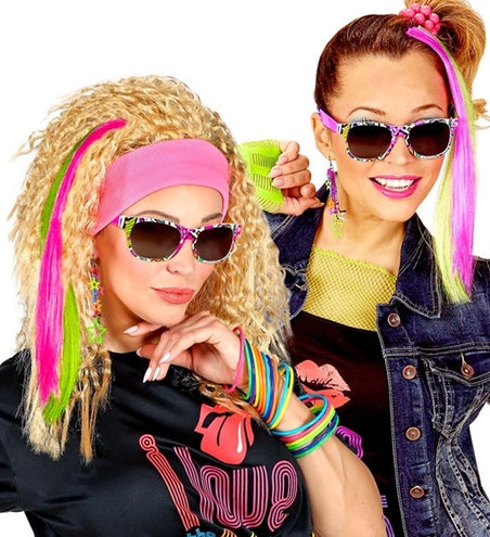 Widmann SRL 80's oorbellen sterren multi Liv